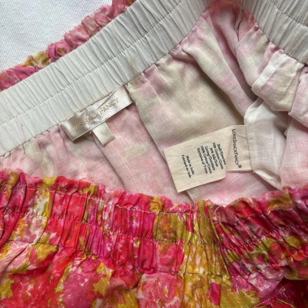LoveShackFancy Ruffle Mini Skirt - Picture 6 of 7
